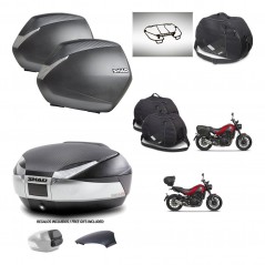 SHAD Trunk SH48 backrest cover + mounting bracket SH36 suitcases accessories KIT-461863