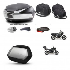 SHAD SH35 PREMIUM suitcases + mounting bracket SH48 trunk backrest cover accessories KIT-461896