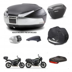 SHAD Maletas sh23 alu + soporte montaje baul SH48 tapa respaldo accesorios KIT-461897