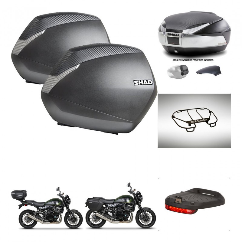 SHAD Trunk SH48 backrest cover + mounting bracket SH36 suitcases accessories KIT-461904