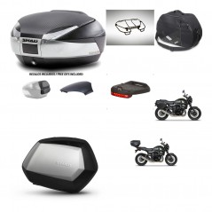 SHAD SH35 PREMIUM suitcases + mounting bracket SH48 trunk backrest cover accessories KIT-461919