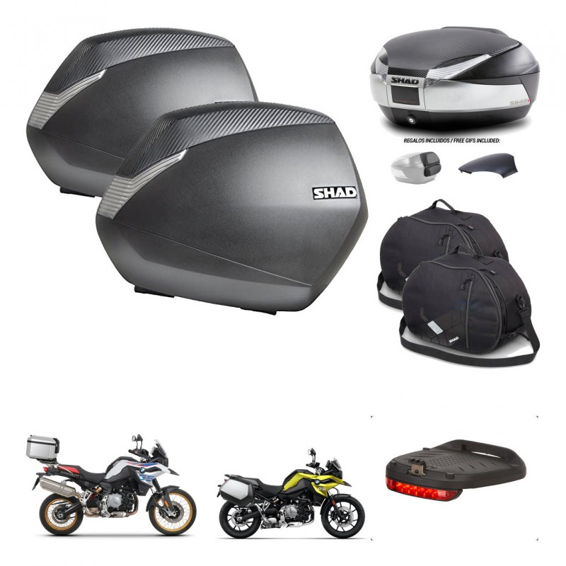 SHAD Trunk SH48 backrest cover + mounting bracket SH36 suitcases accessories KIT-461929