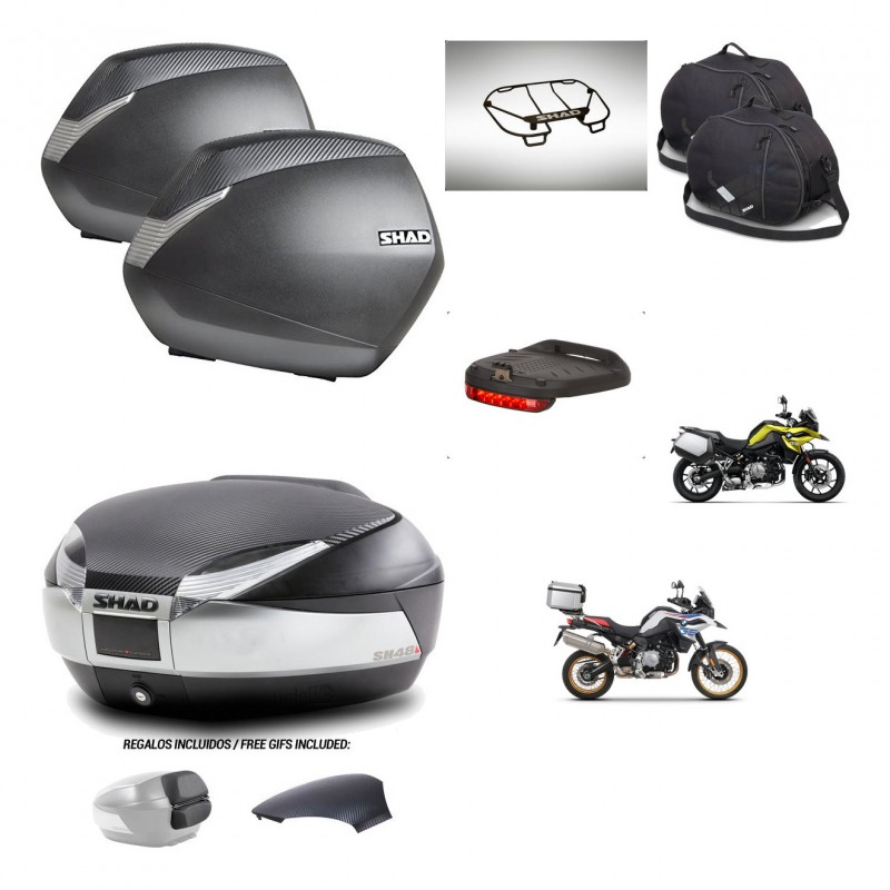 SHAD Trunk SH48 backrest cover + mounting bracket SH36 suitcases accessories KIT-461953