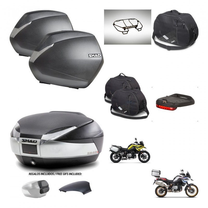 SHAD Trunk SH48 backrest cover + mounting bracket SH36 suitcases accessories KIT-461965