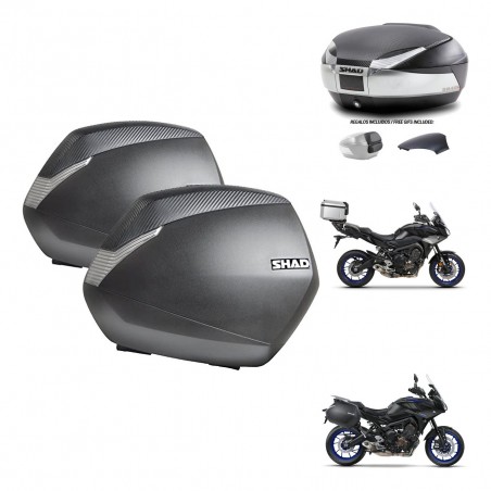 SHAD Baul SH48 tapa respaldo + soporte montaje maletas SH36 KIT-461970