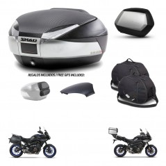 SHAD SH35 PREMIUM suitcases + mounting bracket SH48 trunk backrest cover accessories KIT-461974