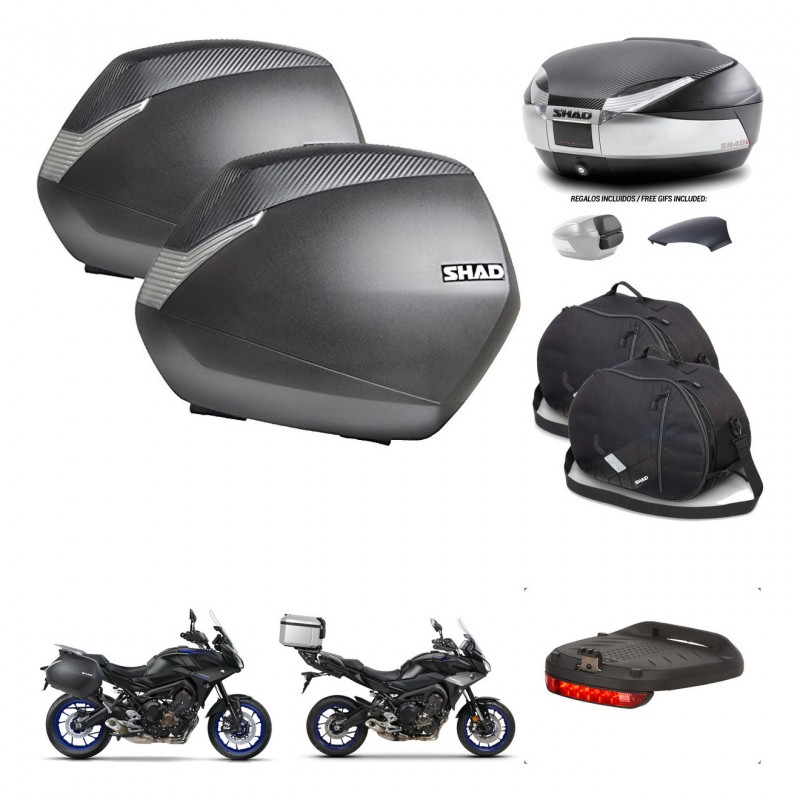 SHAD Trunk SH48 backrest cover + mounting bracket SH36 suitcases accessories KIT-461977