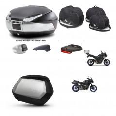 SHAD SH35 PREMIUM suitcases + mounting bracket SH48 trunk backrest cover accessories KIT-461992