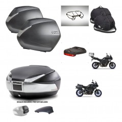 SHAD Baul SH48 tapa respaldo + soporte montaje maletas SH36 accesorios KIT-462001
