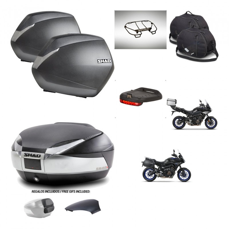 SHAD Trunk SH48 backrest cover + mounting bracket SH36 suitcases accessories KIT-462001