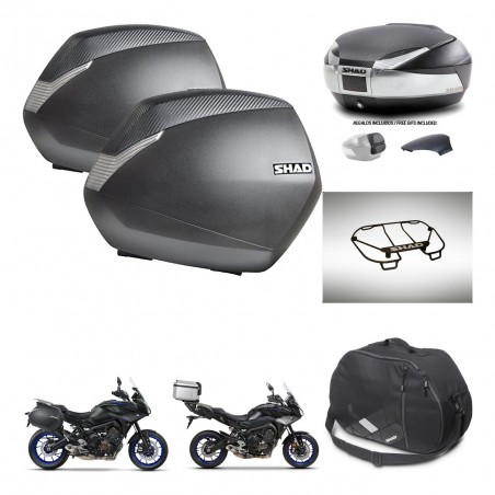 SHAD Trunk SH48 backrest cover + mounting bracket SH36 suitcases accessories KIT-462006