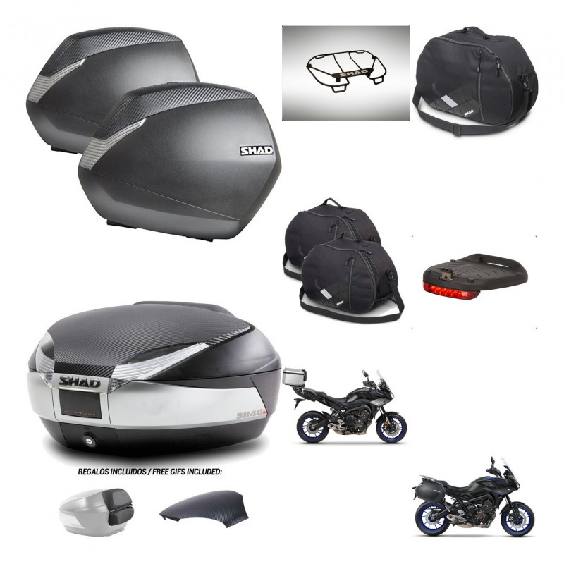 SHAD Trunk SH48 backrest cover + mounting bracket SH36 suitcases accessories KIT-462013