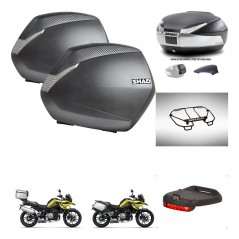 SHAD Baul SH48 tapa respaldo + soporte montaje maletas SH36 accesorios KIT-462048