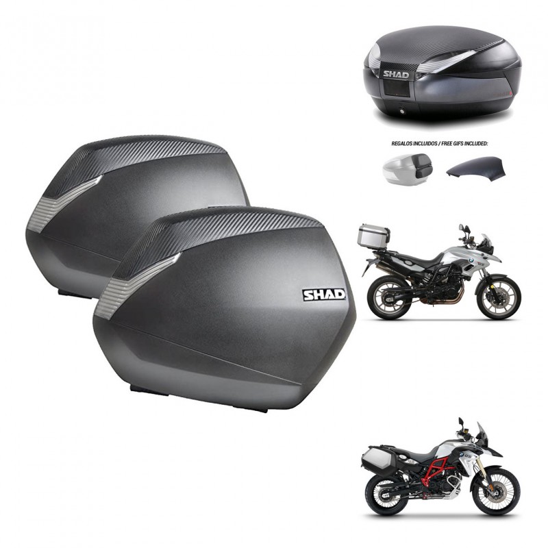 SHAD Trunk SH48 backrest cover + mounting bracket SH36 suitcases 49 L KIT-462066