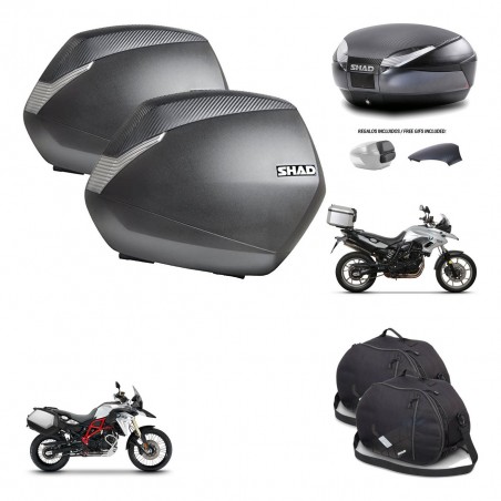 SHAD Trunk SH48 backrest cover + mounting bracket SH36 suitcases accessories 49 L KIT-462067