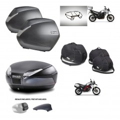 SHAD Trunk SH48 backrest cover + mounting bracket SH36 suitcases accessories 49 L KIT-462085
