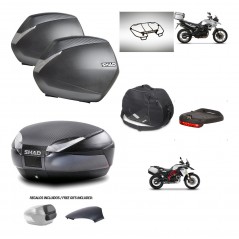 SHAD Trunk SH48 backrest cover + mounting bracket SH36 suitcases accessories 49 L KIT-462090