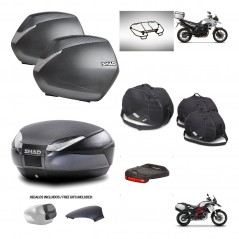SHAD Baul SH48 tapa respaldo + soporte montaje maletas SH36 accesorios 49 L KIT-462091
