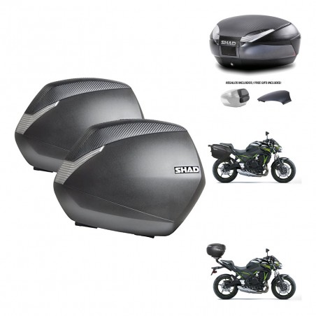 SHAD Trunk SH48 backrest cover + mounting bracket SH36 suitcases 49 L KIT-462136