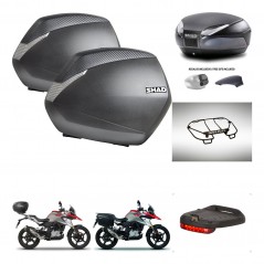 SHAD Baul SH48 tapa respaldo + soporte montaje maletas SH36 accesorios 49 L KIT-462202
