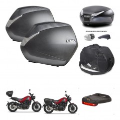 SHAD Baul SH48 tapa respaldo + soporte montaje maletas SH36 accesorios 49 L KIT-462238