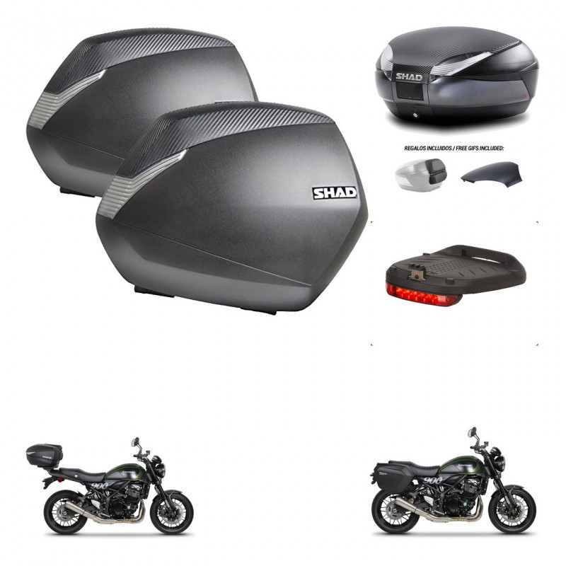 SHAD Trunk SH48 backrest cover + mounting bracket SH36 suitcases accessories 49 L KIT-462274