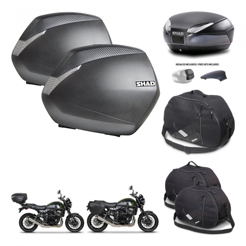 SHAD Trunk SH48 backrest cover + mounting bracket SH36 suitcases accessories 49 L KIT-462281