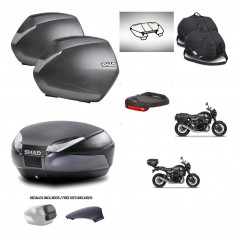 SHAD Trunk SH48 backrest cover + mounting bracket SH36 suitcases accessories 49 L KIT-462299