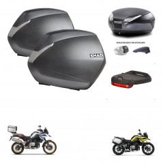 SHAD Baul SH48 tapa respaldo + soporte montaje maletas SH36 accesorios 49 L KIT-462322