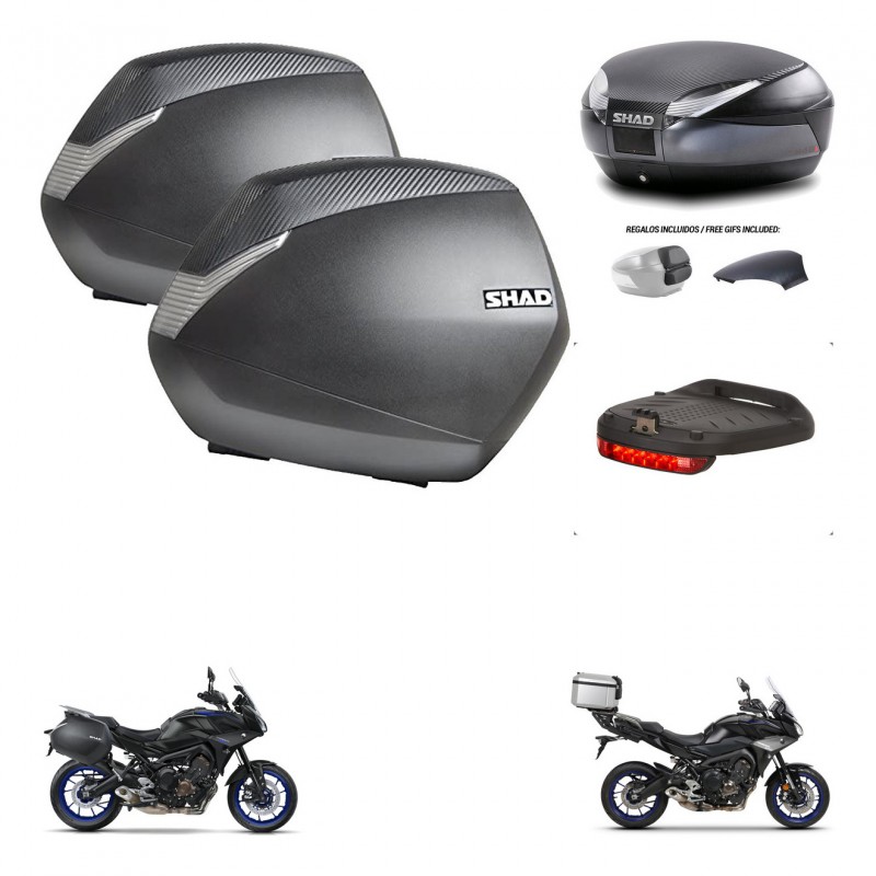 SHAD Trunk SH48 backrest cover + mounting bracket SH36 suitcases accessories 49 L KIT-462370
