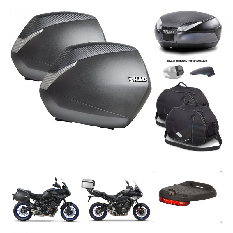 SHAD Trunk SH48 backrest cover + mounting bracket SH36 suitcases accessories 49 L KIT-462371
