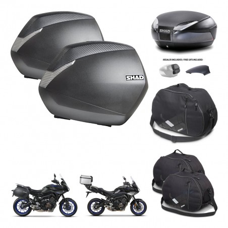 SHAD Baul SH48 tapa respaldo + soporte montaje maletas SH36 accesorios 49 L KIT-462377