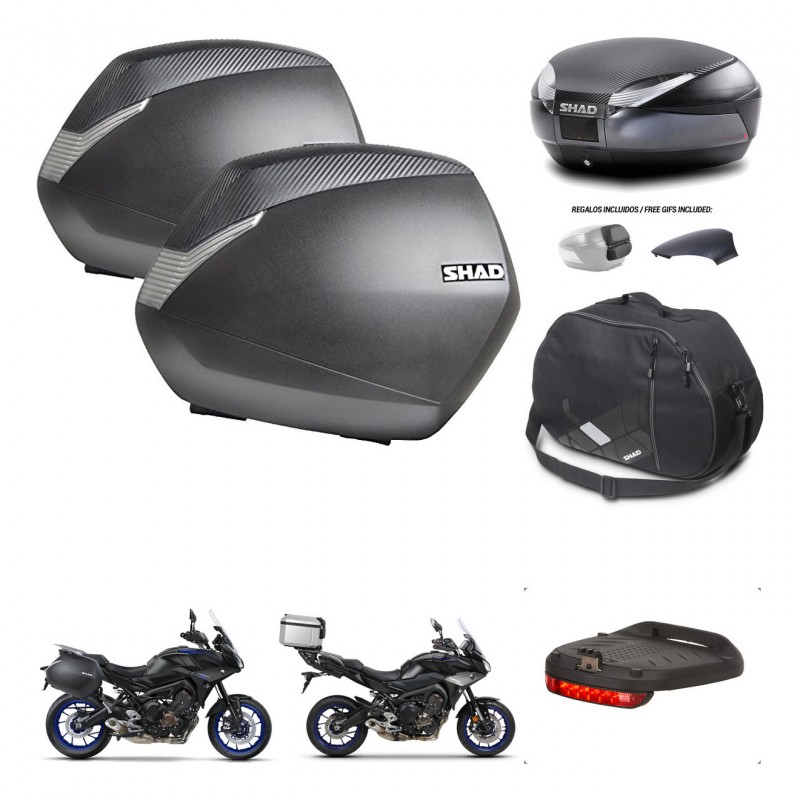 SHAD Trunk SH48 backrest cover + mounting bracket SH36 suitcases accessories 49 L KIT-462382