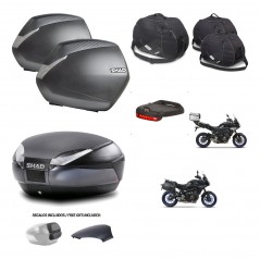 SHAD Trunk SH48 backrest cover + mounting bracket SH36 suitcases accessories 49 L KIT-462383
