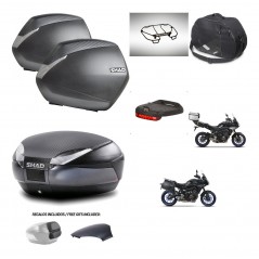 SHAD Trunk SH48 backrest cover + mounting bracket SH36 suitcases accessories 49 L KIT-462406