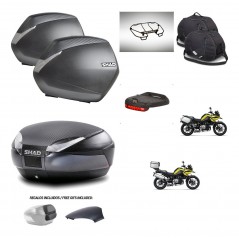 SHAD Baul SH48 tapa respaldo + soporte montaje maletas SH36 accesorios 49 L KIT-462443