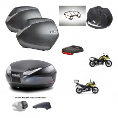 SHAD Trunk SH48 backrest cover + mounting bracket SH36 suitcases accessories 49 L KIT-462454