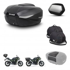 SHAD SH35 PREMIUM suitcases + mounting bracket SH58 trunk accessories KIT-462464