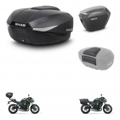 SHAD SH23 alu suitcases + mounting bracket SH58 trunk accessories KIT-462465