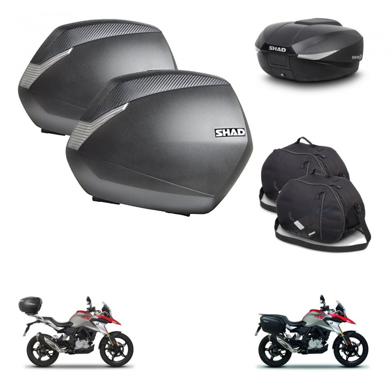 SHAD Baul SH58 + soporte montaje maletas SH36 accesorios KIT-462467