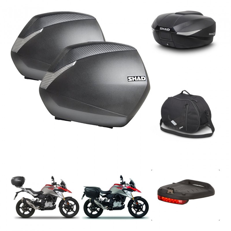 SHAD Baul SH58 + soporte montaje maletas SH36 accesorios KIT-462484