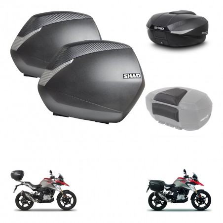 SHAD Baul SH58 + soporte montaje maletas SH36 accesorios KIT-462490