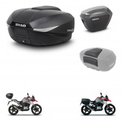 SHAD Maletas sh23 alu + soporte montaje baul SH58 accesorios KIT-462495