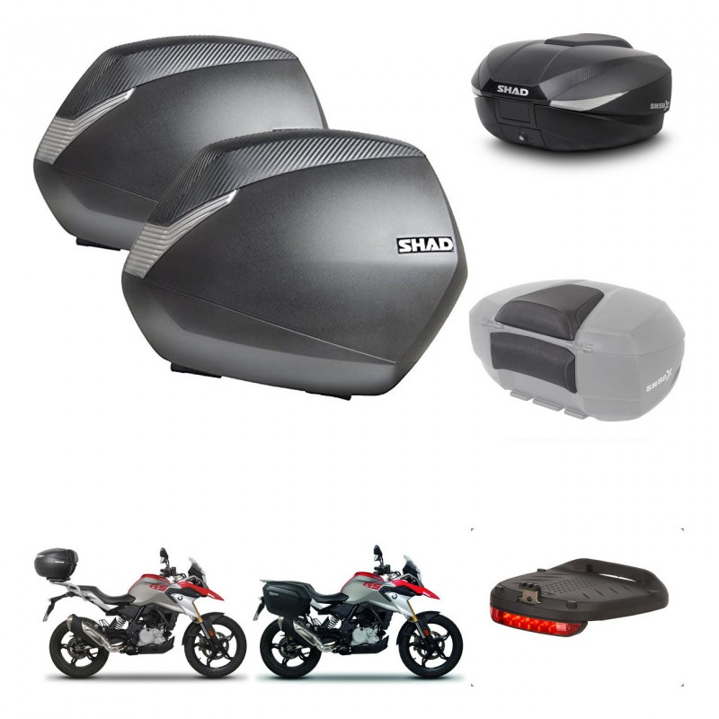 SHAD Baul SH58 + soporte montaje maletas SH36 accesorios KIT-462496