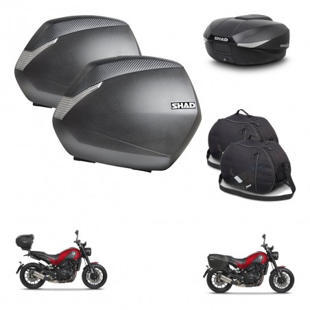 SHAD Baul SH58 + soporte montaje maletas SH36 accesorios KIT-462515