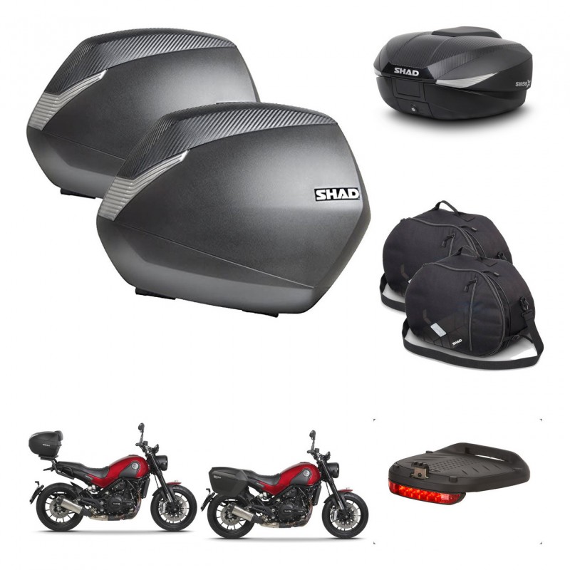 SHAD Baul SH58 + soporte montaje maletas SH36 accesorios KIT-462521