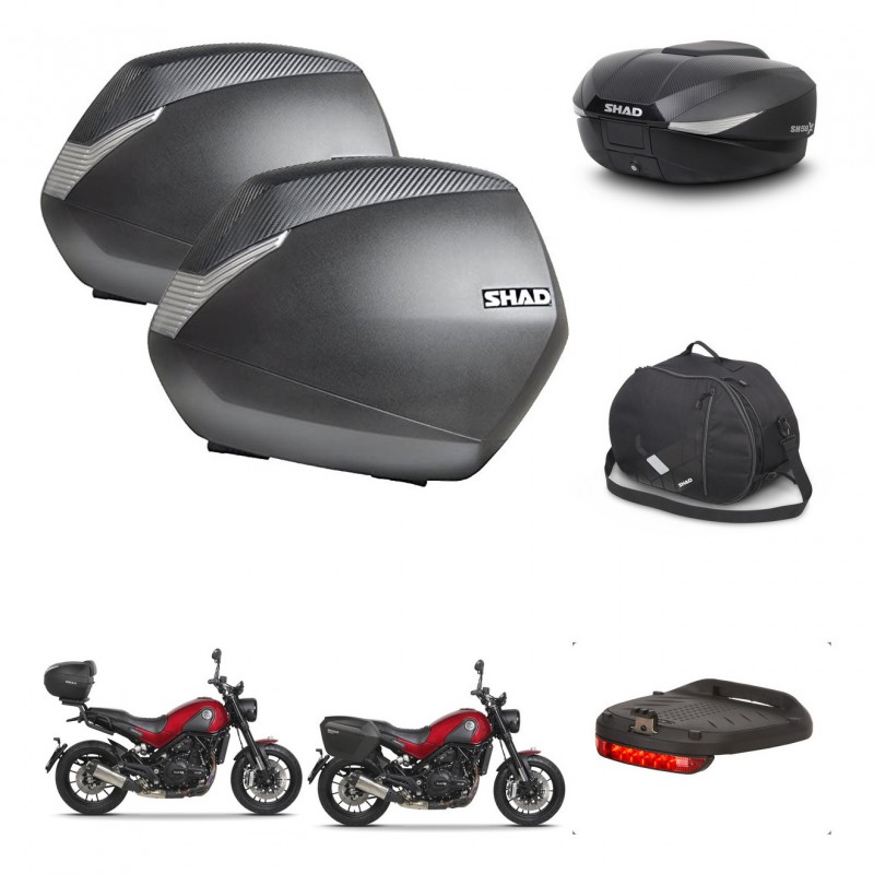 SHAD Baul SH58 + soporte montaje maletas SH36 accesorios KIT-462532