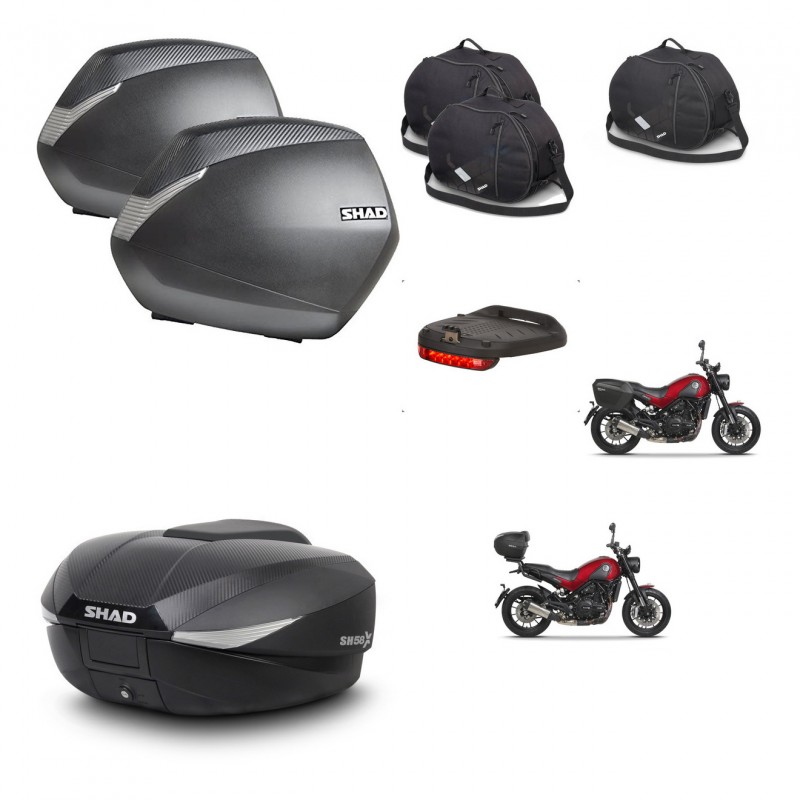 SHAD Baul SH58 + soporte montaje maletas SH36 accesorios KIT-462533