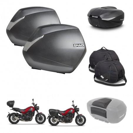 SHAD Baul SH58 + soporte montaje maletas SH36 accesorios KIT-462539