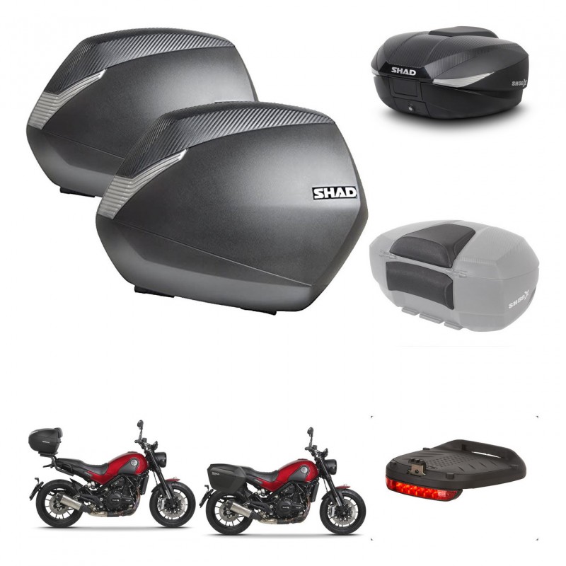 SHAD Baul SH58 + soporte montaje maletas SH36 accesorios KIT-462544